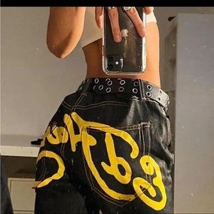 Y2K Streetwear, vintage fantasy Women’s jeans
